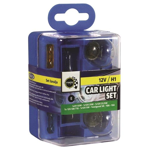 FINISH LINE žarnica set H1 12V