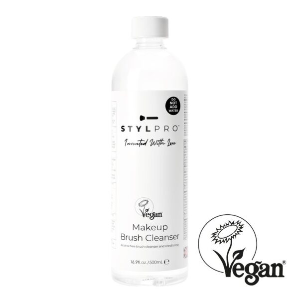 STYLPRO tekočina za čiščenje make-up čopičev 500ml